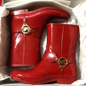 Brand new Michael Kors Rain boots